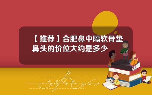 【推荐】合肥鼻中隔软骨垫鼻头的价位大约是多少