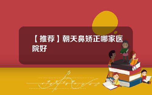 【推荐】朝天鼻矫正哪家医院好