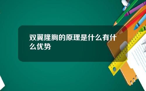 双翼隆胸的原理是什么有什么优势