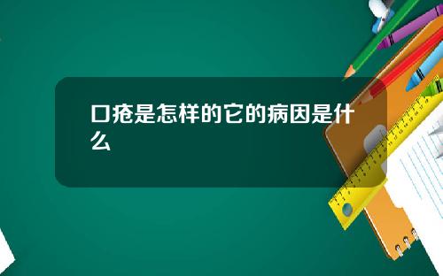 口疮是怎样的它的病因是什么
