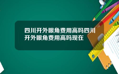 四川开外眼角费用高吗四川开外眼角费用高吗现在