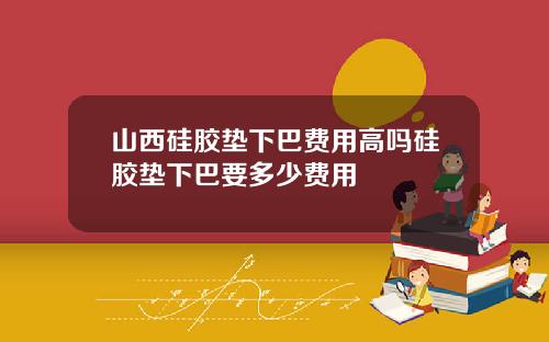 山西硅胶垫下巴费用高吗硅胶垫下巴要多少费用