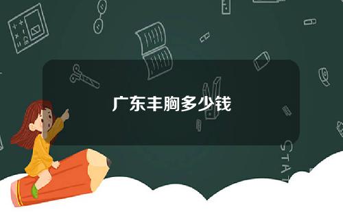 广东丰胸多少钱